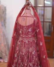 Soraya – Red V Neck | Sor-Rvn-055